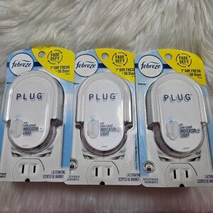 Febreze Plug In Air Freshener Scented Oil Refill Warmer Device Set